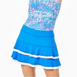 NWOT Lilly Pulitzer Luxletic Zela Tennis Skort